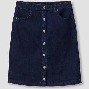 Universal Standard NWT Size 2-4 Dark Blue Ang Denim Skirt